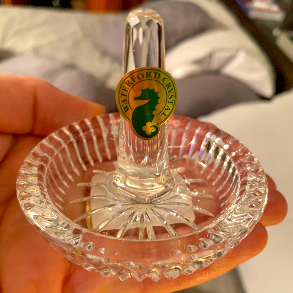 BRAND NEW Waterford crystal ring or jewelry holder